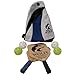 Wolfe Professional Pickleball Sling Bag - Crossbody Backpack For Women & Men - Zipper Pockets With Headphone Anti-Theft Wire Bag (Lime)