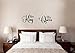 Enchantingly Elegant ll007d His Queen Her King Wedding Valentines Love Wall Décor Stickers