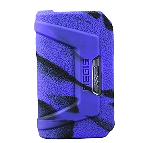 RUIYITECH Modshield for Aegis Legend 2 Aegis L200 Case Protective Silicone Case Skin Cover Sleeves Aegis L200 KIT (Black Purple)