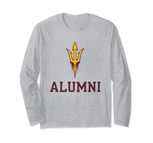 Arizona State Sun Devils Alumni Icon Logo Long Sleeve T-Shirt