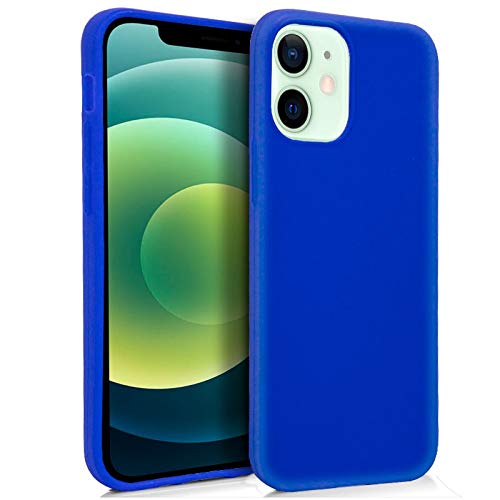 Cool Silicone Case for iPhone 12/12 Pro (Blue)