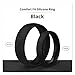 Knot Theory Breathable Silicone Wedding Rings for Men & Women | Black Rose Gold Silver Blue Red Rubber Wedding Bands for Him & Her Size 4, 5, 6, 7, 8, 9, 10, 11, 12, 13, 14, 15, 16