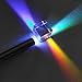 StayMax Optical Glass RGB Dispersion Prism X-Cube for Physics Decoration Art 3 Different Sizes 10mm,20mm,30mm