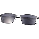 Vepiant Polarized Nearsighted Sunglasses Tinted Gray Men Women Myopia Distance Glasses UV Protection Shortsighted Eyeglasses