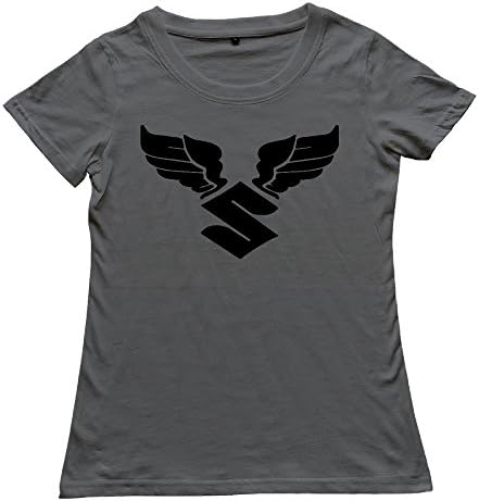Women's Tee Make Your Own Suzuki Angel Wings S DeepHeather