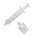 Skin Rejuvenation Machine, 3D Intelligent Meso Pen Hyaluronic Acid Injection Wrinkle Pigment Removal Skincare Whitening Tools FDA Approved(A 5ml Syringe + 1 Needle)