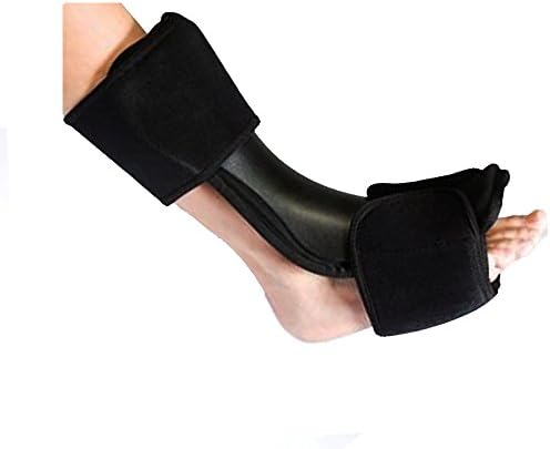 Dorsal Night Splint | Plantar Fasciitis Pain Relief, Healsmile Foot Drop Brace for Sleeping, and Achilles Tendon Stretcher Boot for Nighttime Ankle Dorsiflexion (L/XL)