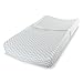 Baby Changing Pad Covers - 2 Pack - for Boys Girls Neutral - Soft Jersey Knit Cotton (Blue/Grey) Baby Changing Table Cover by Ziggy Baby