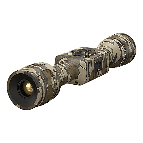 theOpticGuru ATN MossyOak Thor 4 Smart HD Thermal Hunting Camouflage Scope w New gen Sensor, Built-in Ballistics Calc, Video Record, Wi-Fi, 18hrs+ Bat Atn Mossyoak Thor 4 Smart Hd Thermal Hunting Camouflage Scope