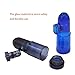 Snuff Bullet Acrylic Plastic Snuff Dispenser Snorter Bullet Snuff Bottle (4Pack)