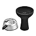 Hookah Bowl Set - Rubber Silicone Phunnel Hookah Bowl + Charcoal Holder Shisha Lotus Heat Management Bundle for Better Shisha Hookah Narguile Smoking Accessories Easy Clean Coals Saving Durable