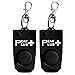 PeakPlus Personal Alarms for Women [2 Pack] 130 dB Personal Safety Alarm Keychain with Hidden Off Panic Button, Safety Whistle for Women, Elderly, Children or Emergency