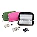 Memory Card Holder, HONSKY ® 3 Set 22 Slot SD CF SDHC SDXC MMC Micro SD SecureDigital Memory CompactFlash Cards Carrying Cases & Sleeves Bags Media Storage & Organization Rose Red, Orange, Green