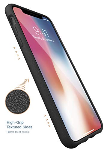 Smartish iPhone XR Wallet Case - Wallet Slayer Vol. 1 [Slim + Protective] Credit Card Holder for Apple iPhone 10R (Silk) - Black Tie Affair - Thumbnail 4