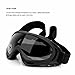 FREEHAWK® Adjustable UV Protective Outdoor Glasses Motorcycle Goggles Dust-proof Protective Combat Goggles Military Sunglasses Outdoor Tactical Goggles to Prevent Particulates in Grey