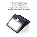 Vont Outdoor Waterproof Solar Motion LED Light, Security Lights, Wall Light