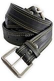 Alchemy Goods Recycled Bike Tube Vegan Leather Belt (M 28-32, Black)