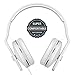 On Ear Headphones with Microphone - seenda Lightweight & Foldable Wired Headphones with Volume Control for iPhone Samsung Smartphones, Tablets, Laptops, PC and More