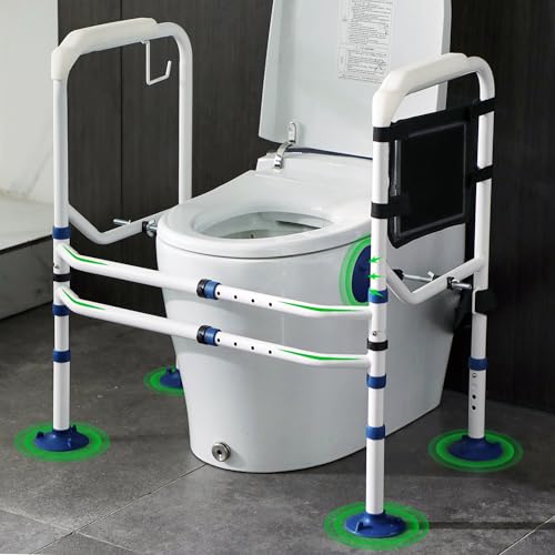 Mua GreenChief Stand Alone Toilet Safety Rails Foldable Toilet Bars