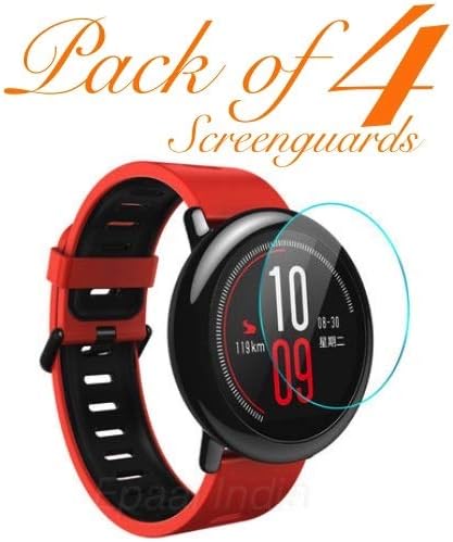 Epaal Screen Guard Protector for Amazfit PACE GPS Running Smartwatch (Pack of 4 pcs)