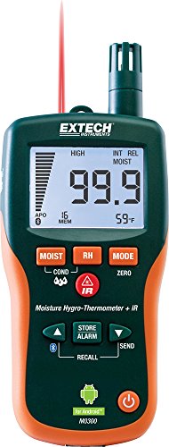 Extech MO300 Pin Less Moisture Meter with Bluetooth