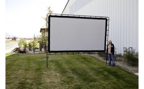 Camp Chef OS144 Indoor or Outdoor Giant Movie Screen Movie Night, White (Renewed)