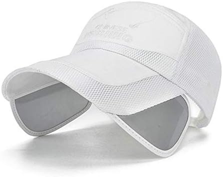 Amazon Co Jp Cylficl 夏 メンズ 帽子 日差し保護 日よけ帽子 メンズ バイザー メッシュ 通気性 ベースボールキャップ キャップ 帽子 ユニセックス ワイドハット カラー ホワイト 服 ファッション小物