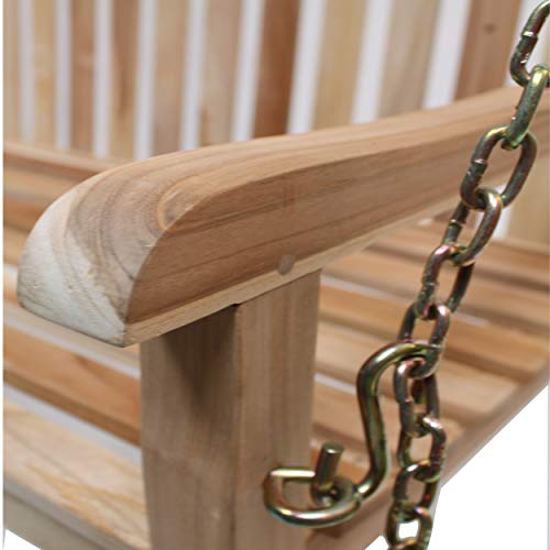Ambientehome Schaukel, teak wood, Brown – Bild 5