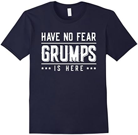 Men's Have No Fear Grumps Is Here TShirt Large Navy