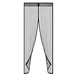 Mysuntown Magnetic Screen Door with Tight Magnet Seal, Close Automatically Mesh Curtain