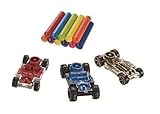 Hot Wheels Car Maker Chassis & Wax Sticks Refill Pack (10 Sticks, 3 Chassis)