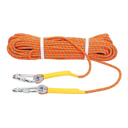 YaeGarden Outdoor Climbing Rope 30M (98ft) Rock Climbing Rope 8MM Diameter Escape Rope Climbing Equipment Fire Rescue Parachute Rope - Thumbnail 3