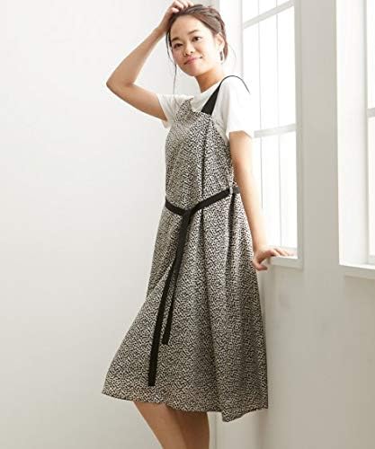 Amazon Nissen ニッセン カジュアル ワンピース ジャンパースカート オフホワイト 黒 6l ワンピース チュニック 通販