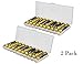 Whizzotech AA Battery Storage Case Battery Holder Organizer Box BL13 (Holds 10AA-2PK)