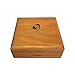 Green Goddess Supply Large Walnut Pollen Sifter Box - 100 Micron Mesh Sifting Screen - Herb & Pollen Shaker & Storage Case - Magnetic Closure - 3-Piece Sifter (6 5/8