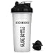 Clearance Sale- Mix Whip Blend & Shake Clear Classic Colored Screw Top Shaker Bottle Sport Mixer Smoothie Protein Weight Loss Shakes & Powders20oz Black)