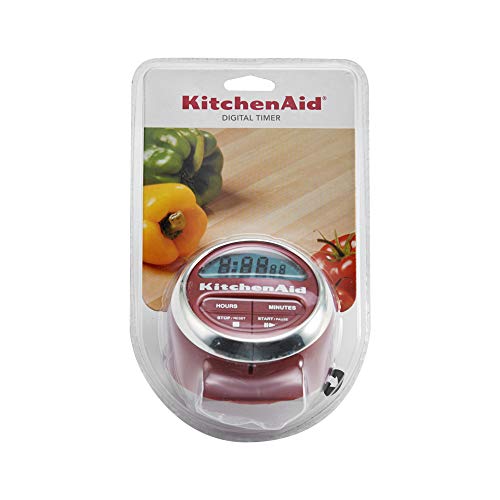 KitchenAid Digital Kitchen Timer, Red -