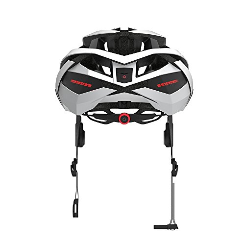 Coros Omni Smart Cycling Helmet w/Bone Conduction Audio, LED Tail Lights, SOS Alert Removable Visor | Adjustable Sizing | Connects via Bluetooth Music, Calls Navigation - Thumbnail 3