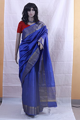 Raw Tashar Mangal Giri - Bengal Handloom Saree