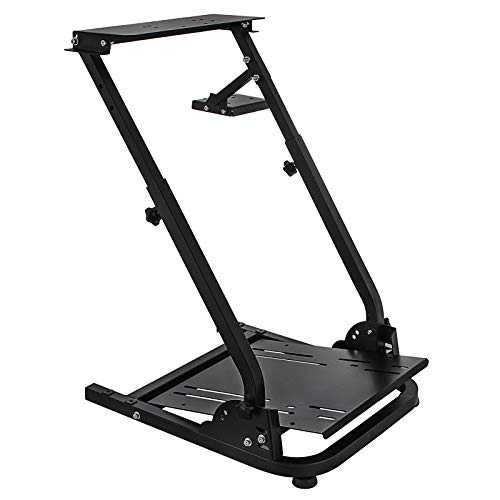 Hihone Racing Wheel Stand, Gaming Wheel Stand 34''Height Adjustable