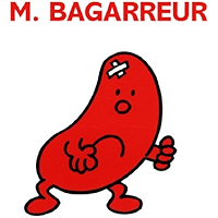 Monsieur Bagarreur (Collection Monsieur Madame) (French Edition) book cover