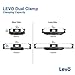 LEVO Deluxe Tablet Floor Stand Powered to Charge All Best Tablets iPad Mini Pro Galaxy Fire Surface