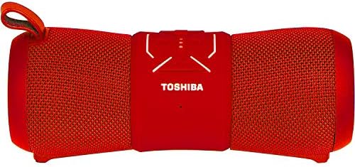 Toshiba WSP 200 Portable Waterproof Bluetooth Speaker - Red - Image 3