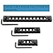 Semedea M-Lok Picatinny Rail, 5-Slot 7-Slot 13-Slot Aluminum Picatinny Rails Section for MLOK Compatible Systems with 6 T-Nuts & 6 Screws & 3 Allen Wrench (Black2, Hollow-Out Design)
