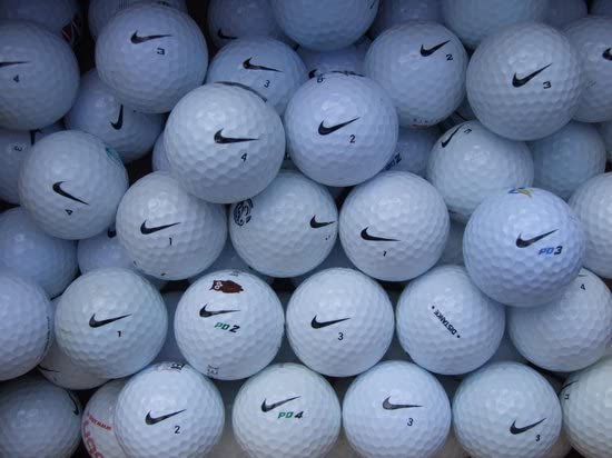 Nike Golf Balls Grade B Lake Balls (used not new) Choose 24, 50 or 100 Balls (24)