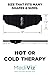 Warm Cold Neck Shoulder Wrap by MediViz, Heat Wrap, Microwave Heating Pad Moist Heat Therapy Pack for Neck Pain, Back Pain, Stiffness Relief, Neck Tension, and Anxiety Relief. Reusable, Microwavable