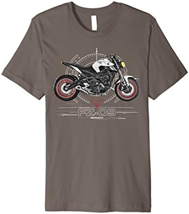Men's Ridezza FZ-09 T-Shirt Large Asphalt