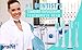 Generic Philips Sonicare Toothbrush Heads Replacement - Compatible for HX6014 HX6013 ProResults PowerUp Essence+ DiamondClean HealthyWhite+ Flexcare+ - 4 pcs with Nylon Bristles for Gum Plaque Control