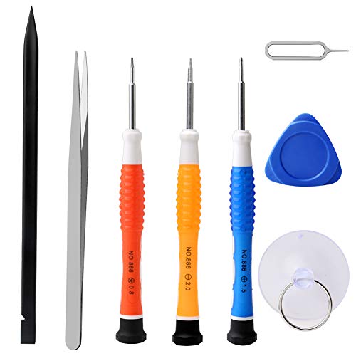 Repair Tools Kit Precision Screwdriver Magnetic Set for iPhone Computers Pads Watch Glasses and More Small Household Appliances Electronic Devices Pry Open DIY Tool Kits Set