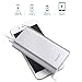 AUKEY 10050mAh Portable Charger with Qualcomm Quick Charge 3.0 for Samsung Galaxy S8/S8+, LG G5/G6, HTC 10 and More - Silver